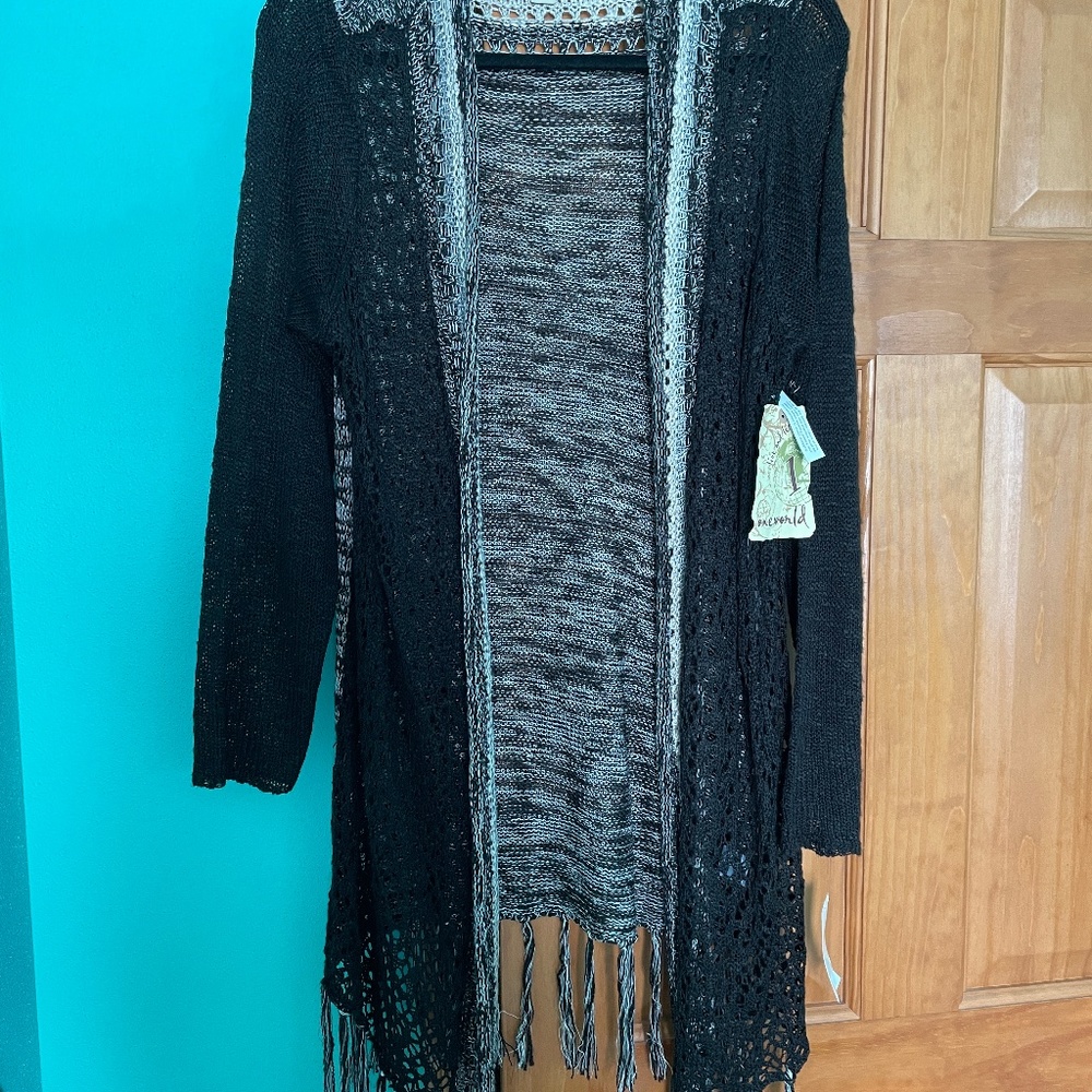 NWT One World Knit Cardigan